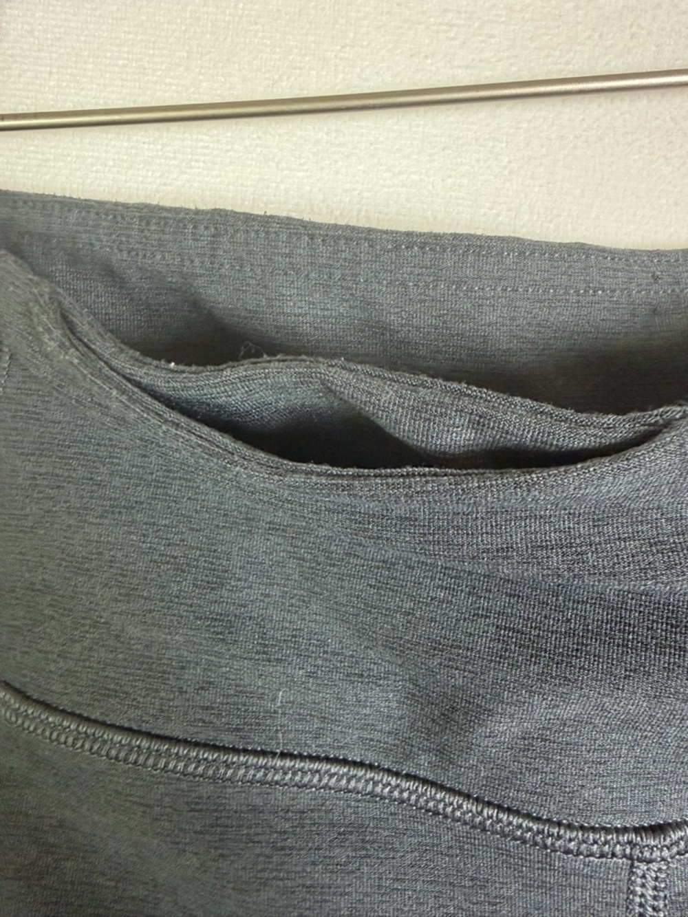 Outdoor Voices Women’s Double Time 10” Bike Short Gray High Rise Activewear Sz S - Picture 6 of 7